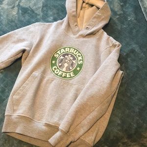 Kids Gray ‘Starbucks’ Sweater